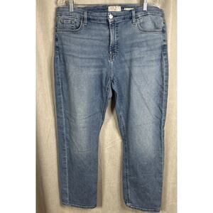 Jen7 By For All Mankind Slim Boyfriend Blue Jeans Women’s Size 16 - Med Wash